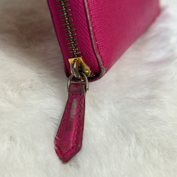 Fendi Pink Leather Crayons long zippy wallet - Picture 13 of 17